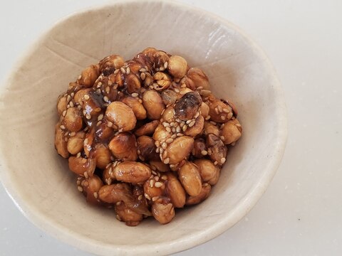 節分で残った豆で!大豆の甘辛和え